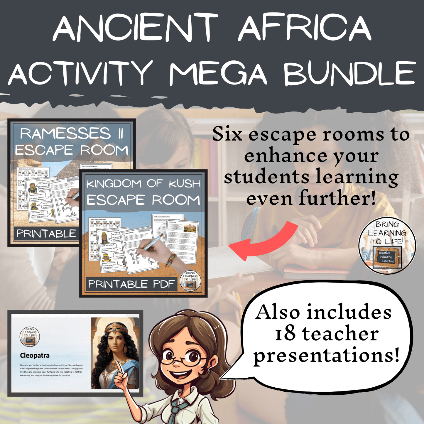 Ancient Africa Social Studies Mega Bundle | 5th & 6th Grade