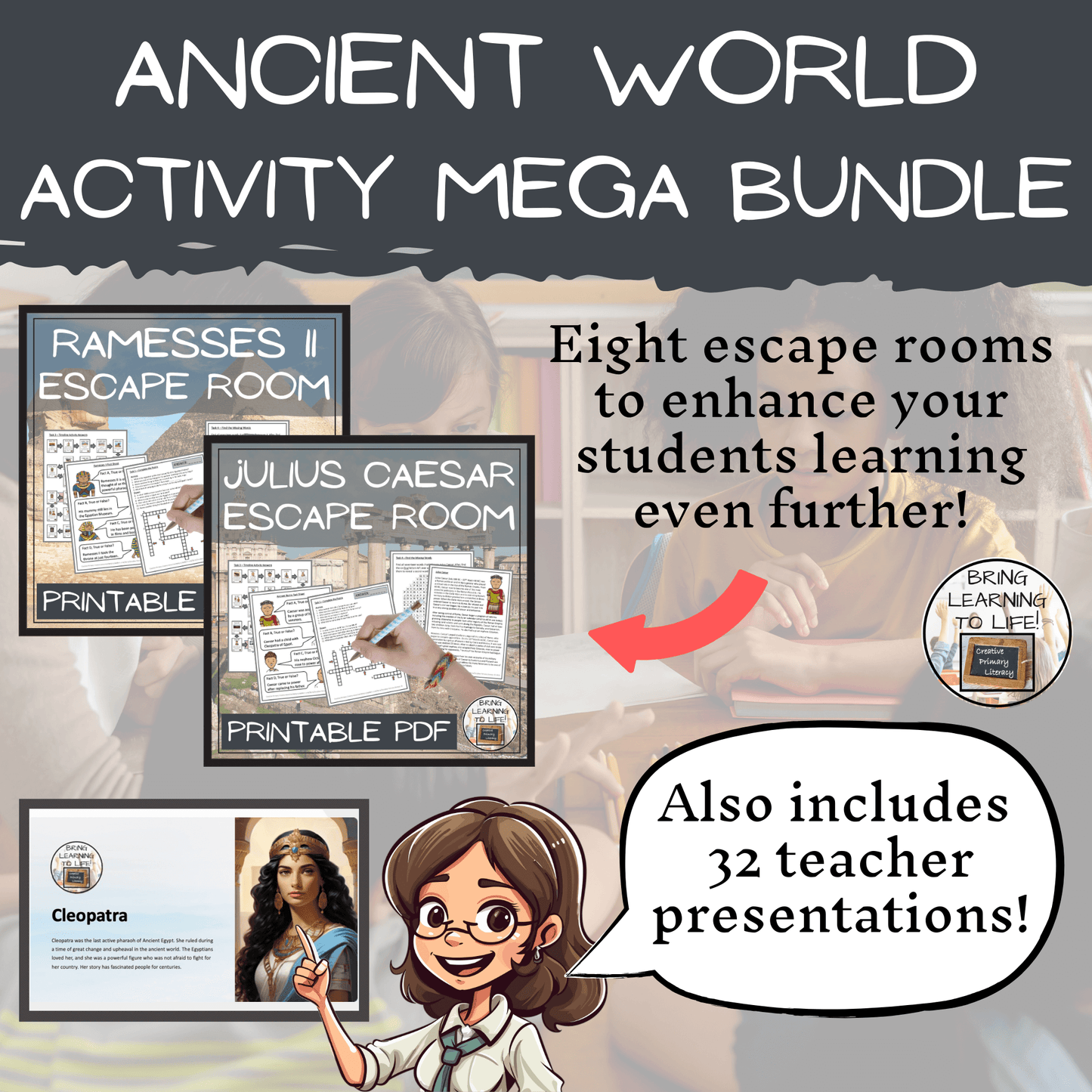 Ancient History Social Studies Mega Bundle Volume 1 | 5th-6th Grade