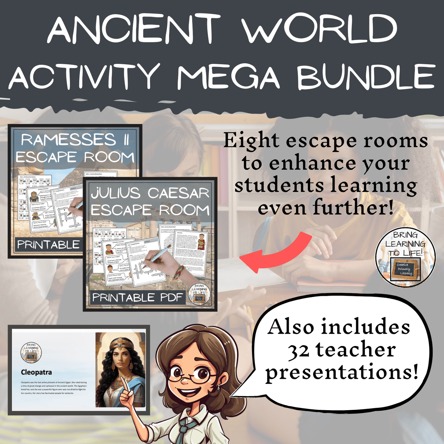 Ancient History Social Studies Mega Bundle Volume 1 | 3rd-4th Grade