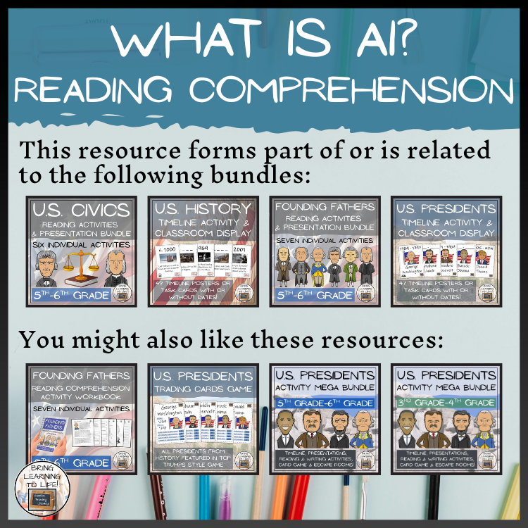 What is AI Reading Comprehension Activities | 5th & 6th Grade