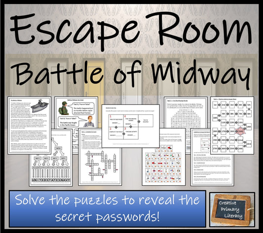 The Battle of Midway Escape Room Activity