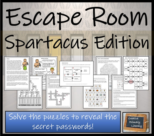 Spartacus Escape Room Activity