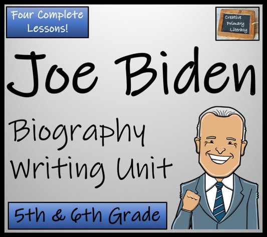 Joe Biden Biography Writing Unit | 5th Grade & 6th Grade