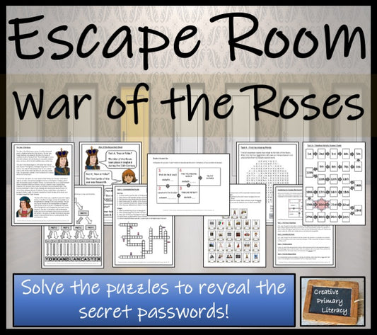 War of the Roses Escape Room Activity
