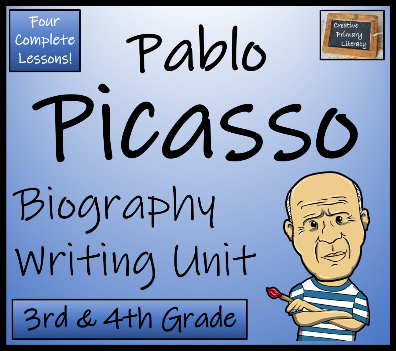 Pablo Picasso Biography Writing Unit | 3rd–4th Grade | Art History
