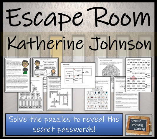 Katherine Johnson Escape Room Activity