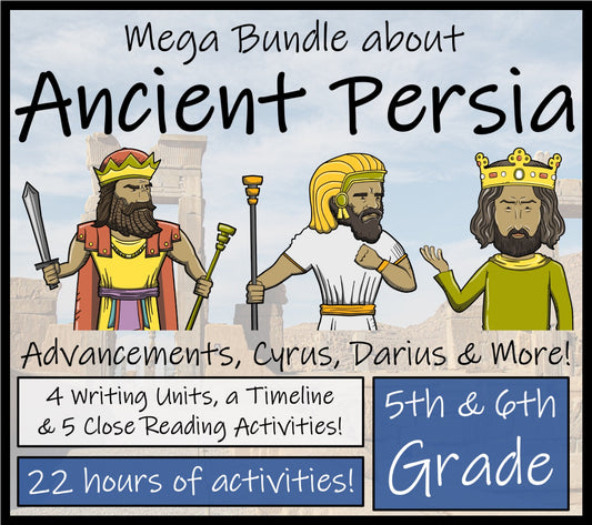 Ancient Persia Mega Bundle of Activities | 5th Grade & 6th Grade