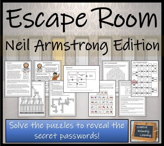 Neil Armstrong Escape Room Activity