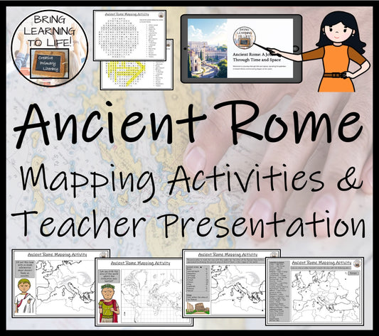 Ancient Rome Map Activities and Presentation
