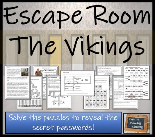 The Vikings Escape Room Activity