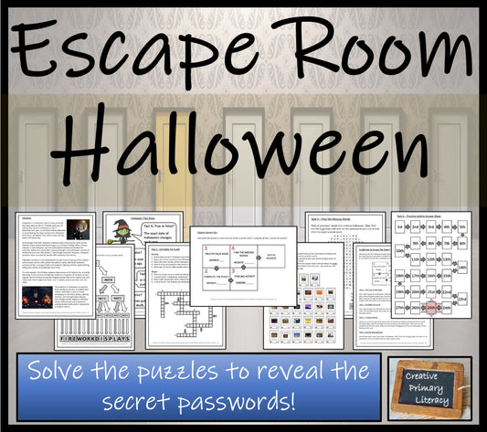 Halloween Escape Room Activity