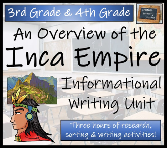 Inca Empire Informational Writing Unit | 3rd Grade & 4th Grade