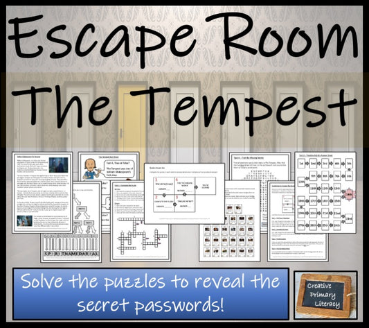 The Tempest Escape Room Activity