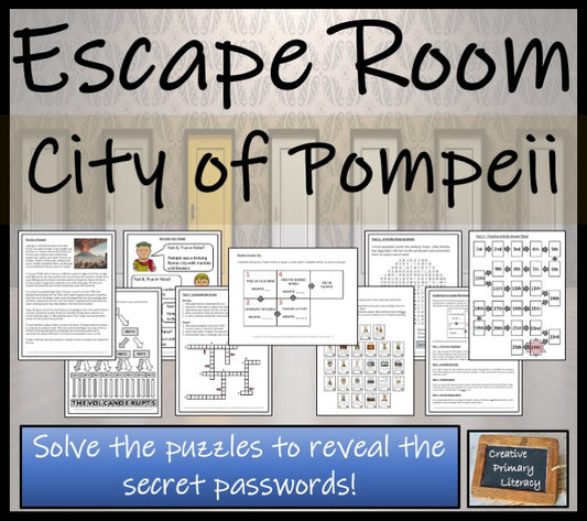 Pompeii Escape Room Activity