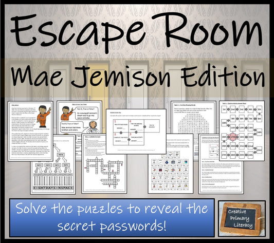 Mae Jemison Escape Room Activity