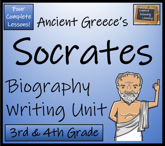 Socrates Biography Writing Unit | 3rd Grade & 4th Grade