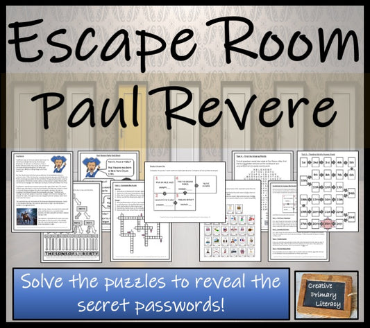 Paul Revere Escape Room Activity