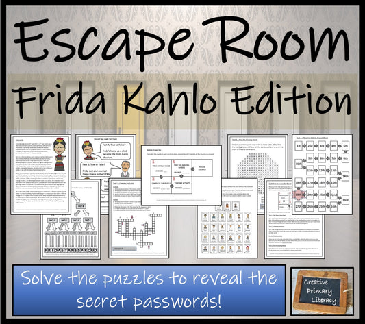 Frida Kahlo Escape Room Activity