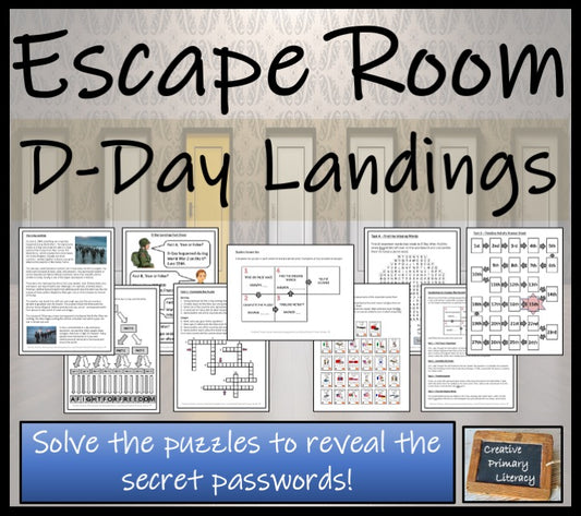D-Day Landings Escape Room Activity