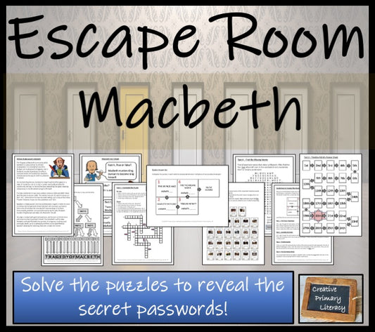 Macbeth Escape Room Activity