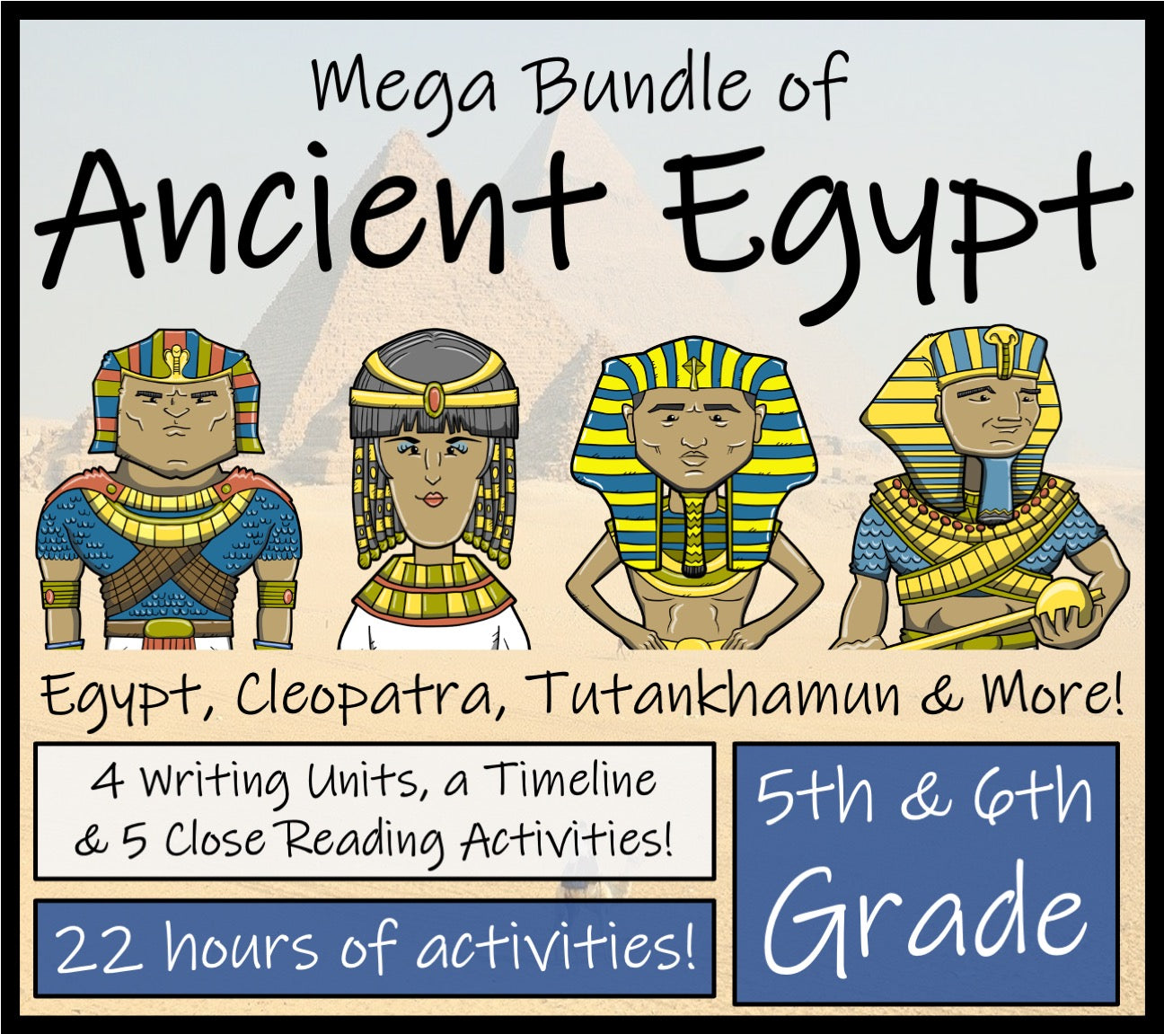 Ancient Egypt Mega Bundle of Activities | 5th Grade & 6th Grade