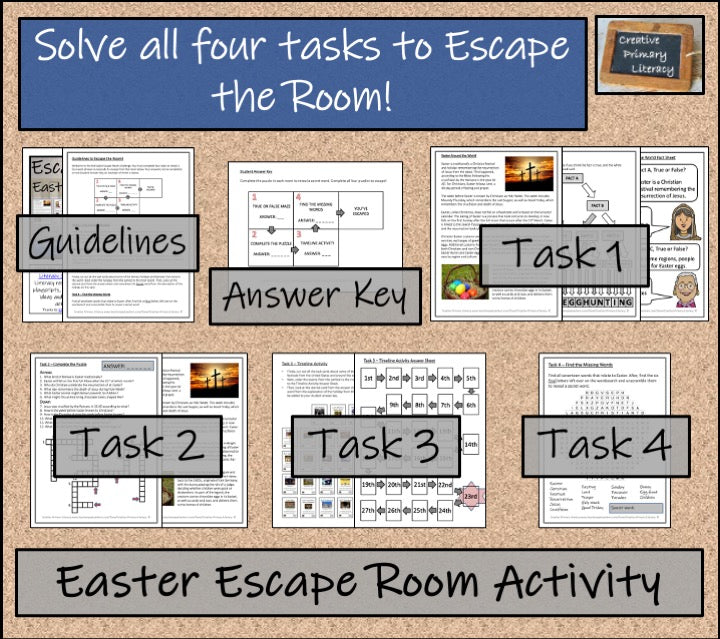 Easter Around the World Escape Room Activity