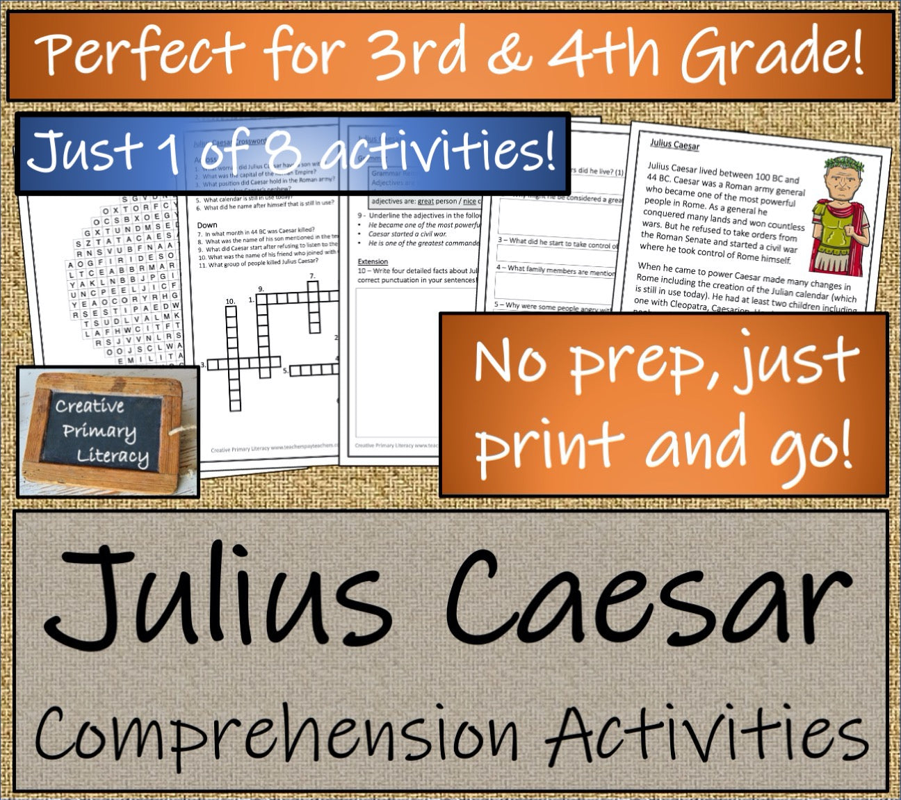 Ancient Rome Close Reading Comprehension Book | 3rd Grade & 4th Grade