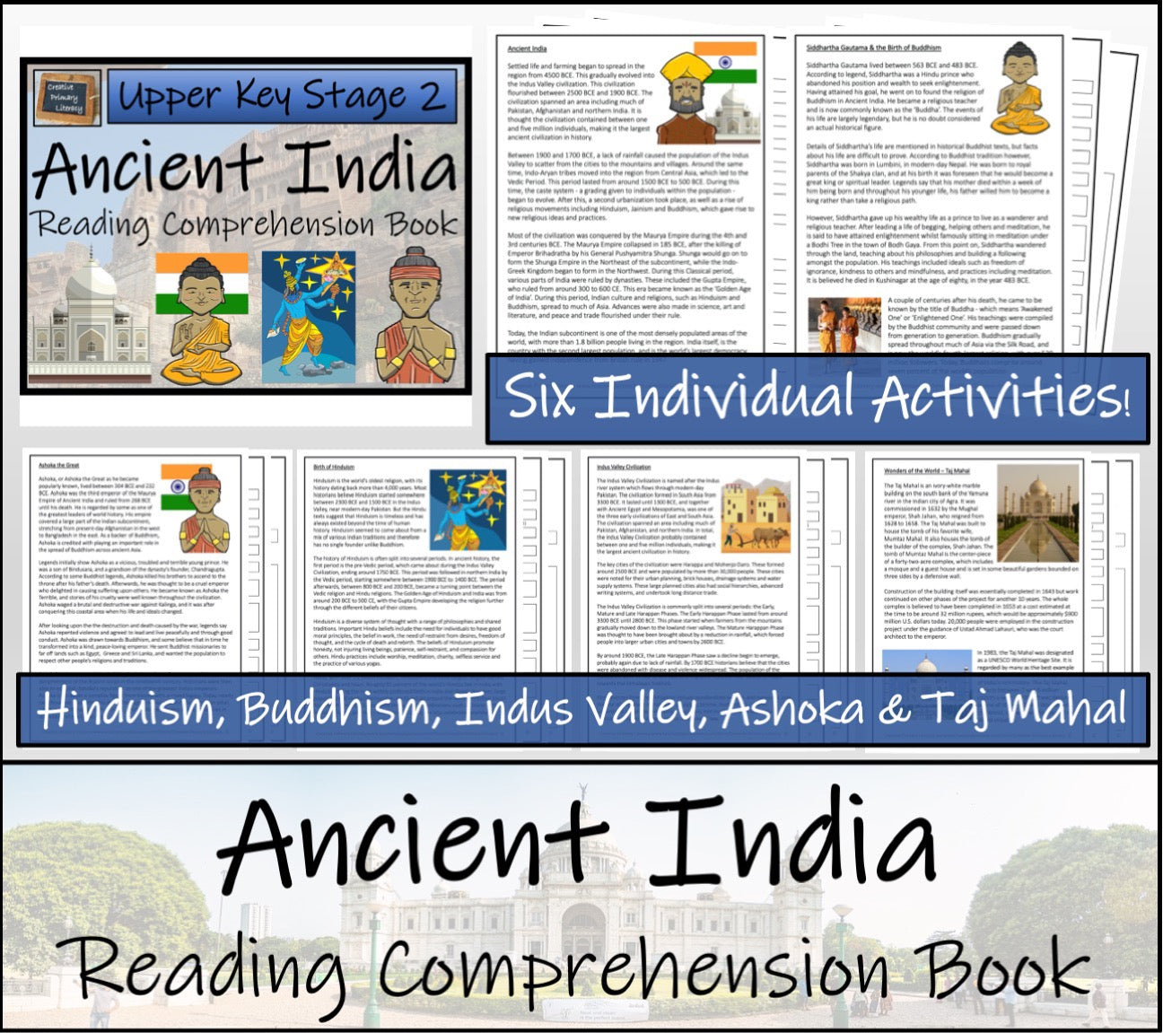 Ancient History 2 | Close Reading Comprehension Book Bundle | 5th & 6th Grade
