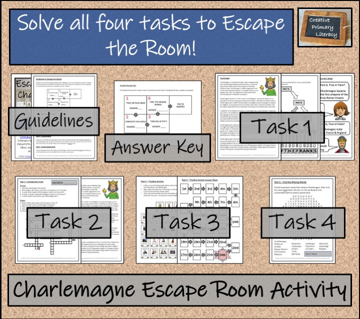Charlemagne Escape Room Activity