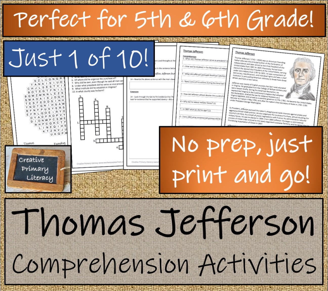 1800s U.S. History Close Reading Comprehension Book | 5th Grade & 6th Grade