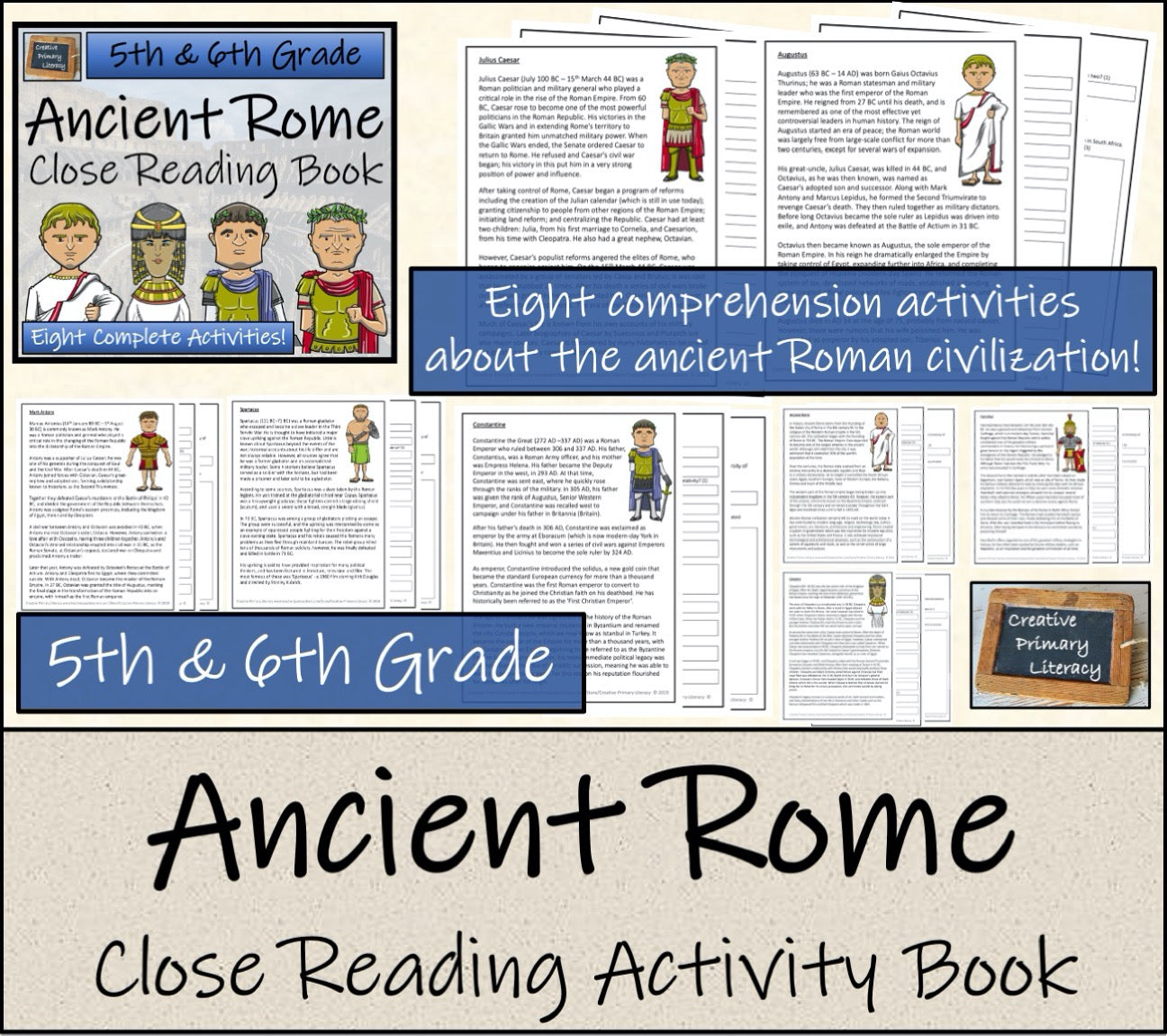 Ancient Rome Mega Bundle of Activities | 5th Grade & 6th Grade