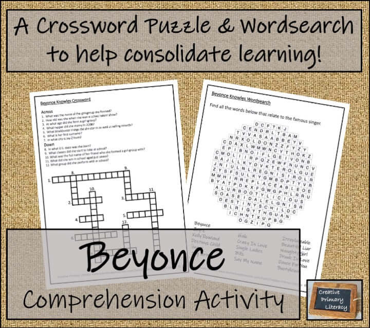 Beyonce Biography Project & Writing Unit | 5th Grade & 6th Grade