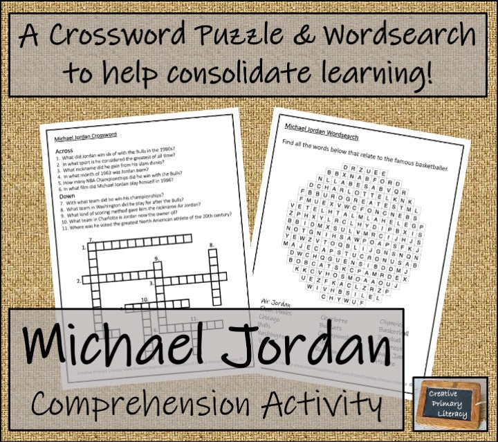 Michael Jordan Biography Writing Unit | 5th Grade & 6th Grade