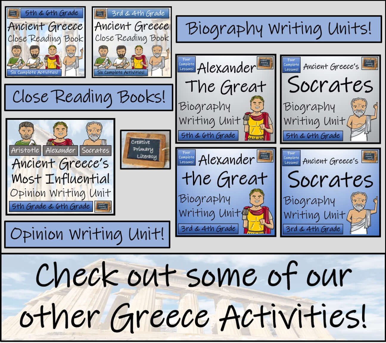 Ancient Greece Timeline Activity & Classroom Display