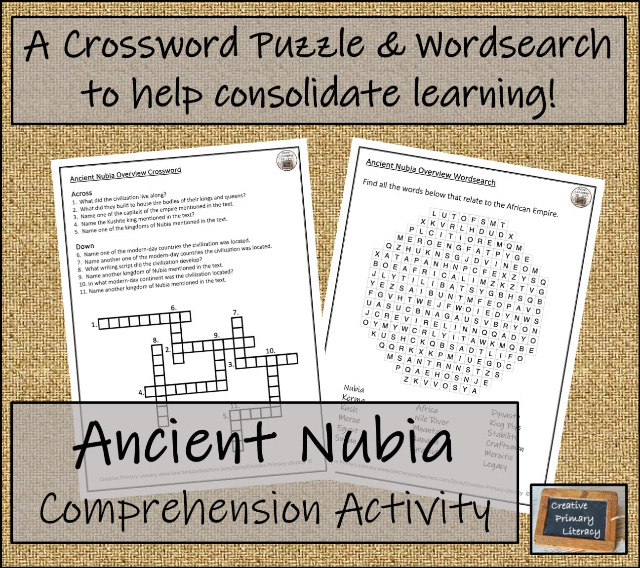 Ancient Nubia Informational Writing Unit | 5th Grade & 6th Grade