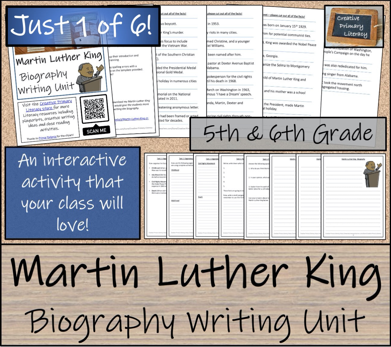 Black History Month Close Reading & Writing Mega Bundle | 5th Grade & 6th Grade