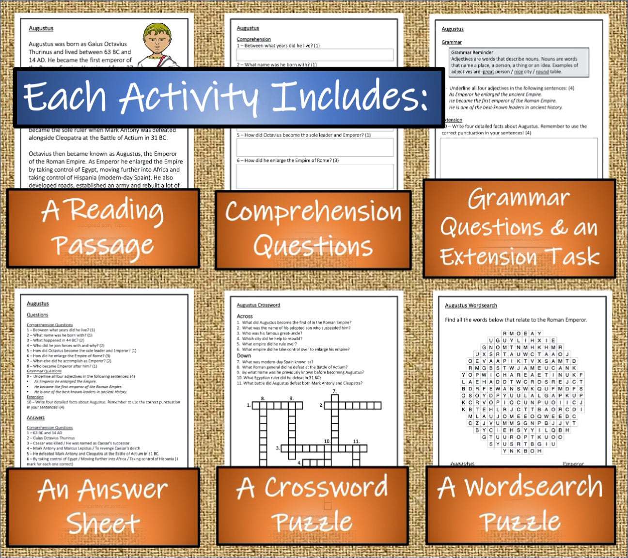 Ancient Rome Close Reading Comprehension Book | 3rd Grade & 4th Grade