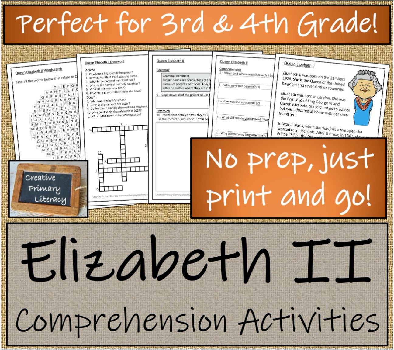 April Close Reading Comprehension Activity Book | 3rd-4th Grade