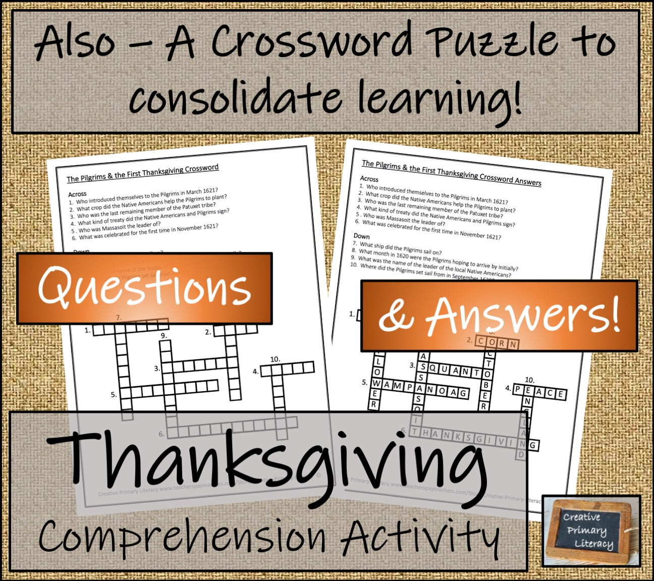 Pilgrims & First Thanksgiving Informational Writing Unit | 5th Grade & 6th Grade