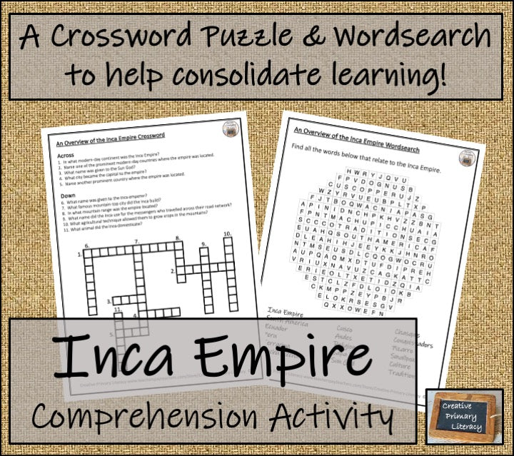 Inca Empire Informational Writing Unit | 5th Grade & 6th Grade