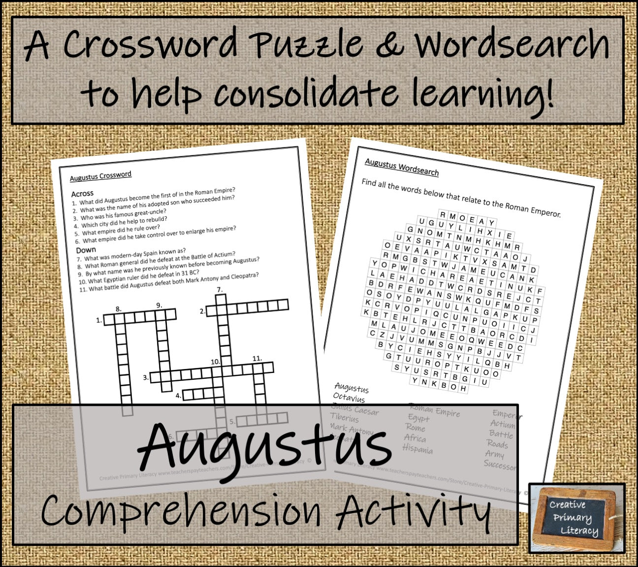 Augustus Biography Writing Unit | 5th Grade & 6th Grade