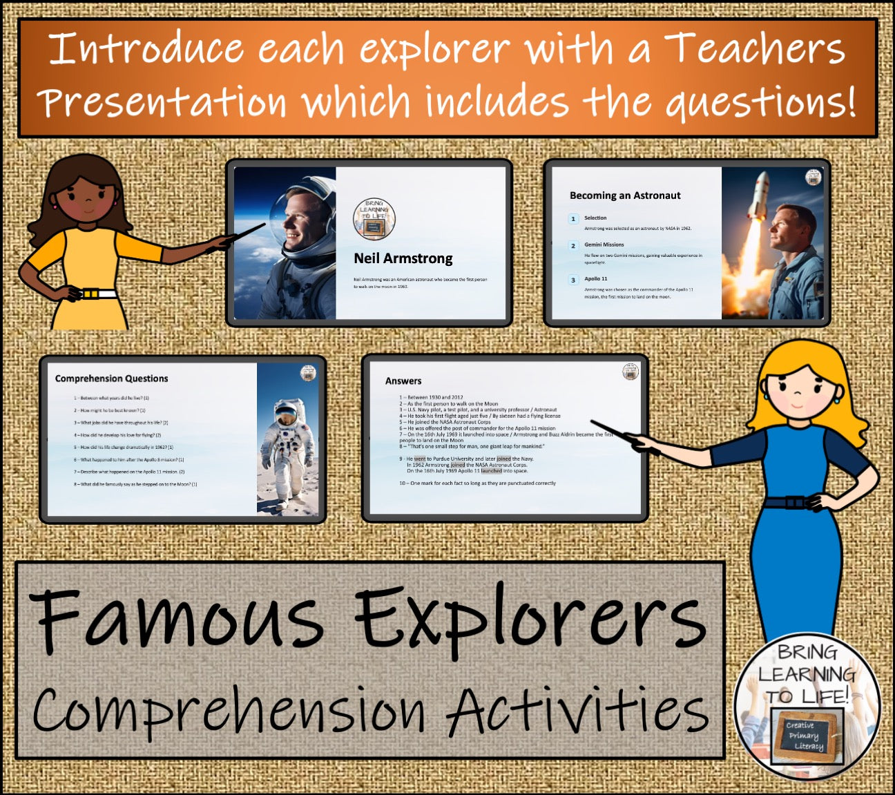 Famous Explorers Close Reading Comprehension Bundle | 3rd Grade & 4th Grade