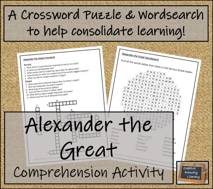 Alexander the Great Biography Writing Unit | 5th Grade & 6th Grade