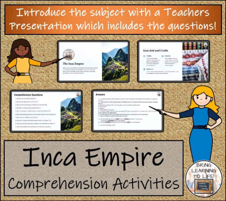 Inca Empire Close Reading & Informational Writing Bundle | 5th & 6th Grade