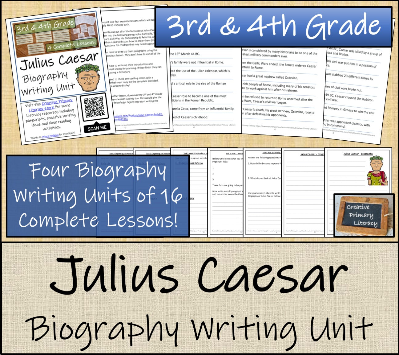 Emergency Sub Plans | Ancient Rome Bundle | 3rd Grade & 4th Grade