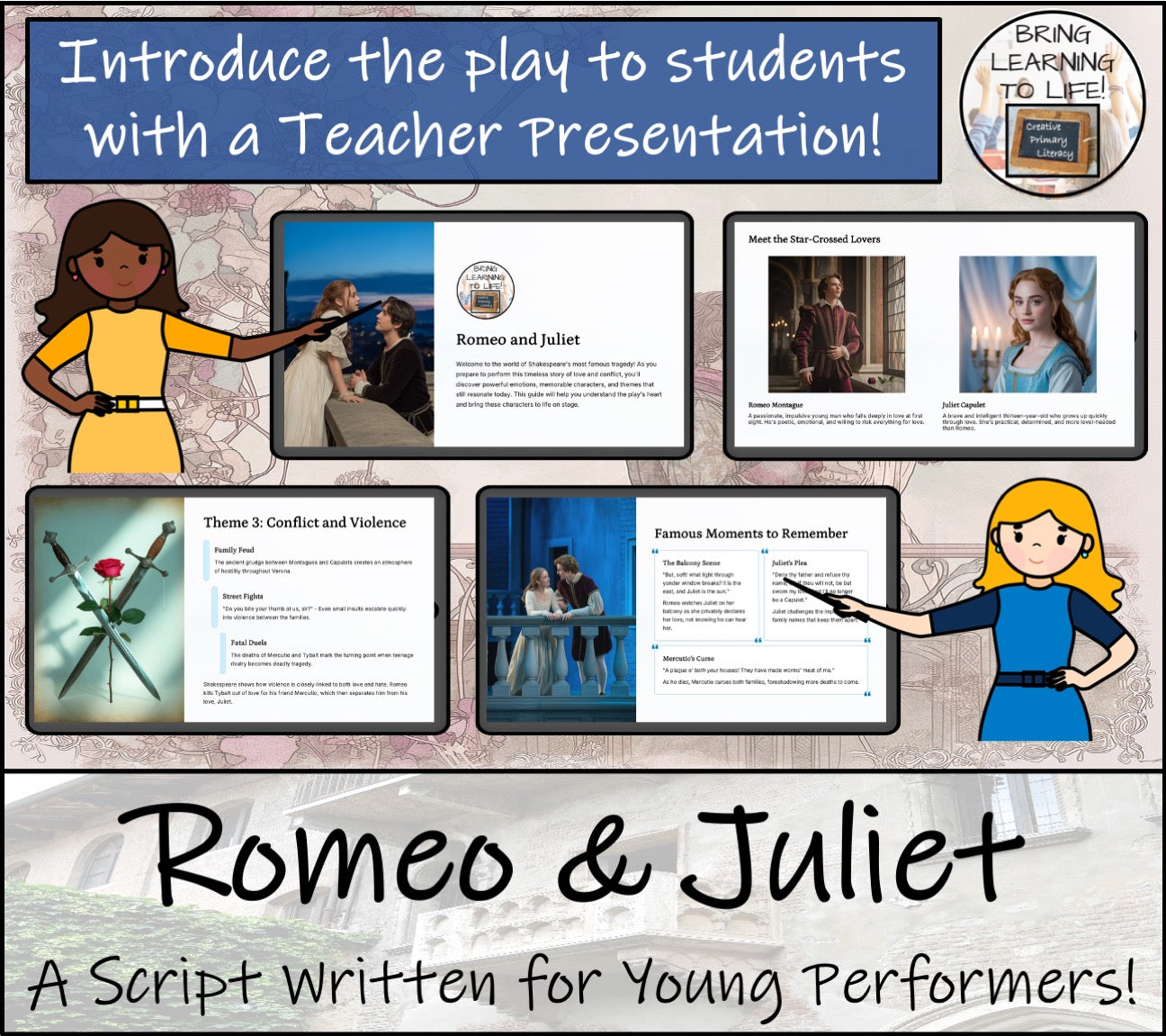 Romeo and Juliet | A Play Script for Young Performers