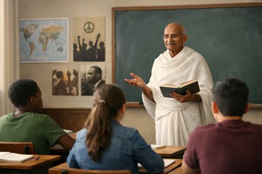 Civil Rights Heroes - Mahatma Gandhi in Class