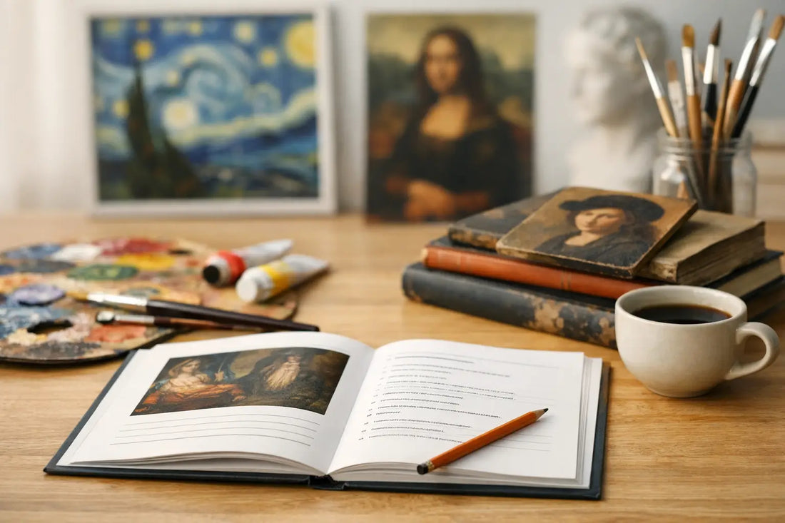 Famous Artists Reading Comprehension Workbook