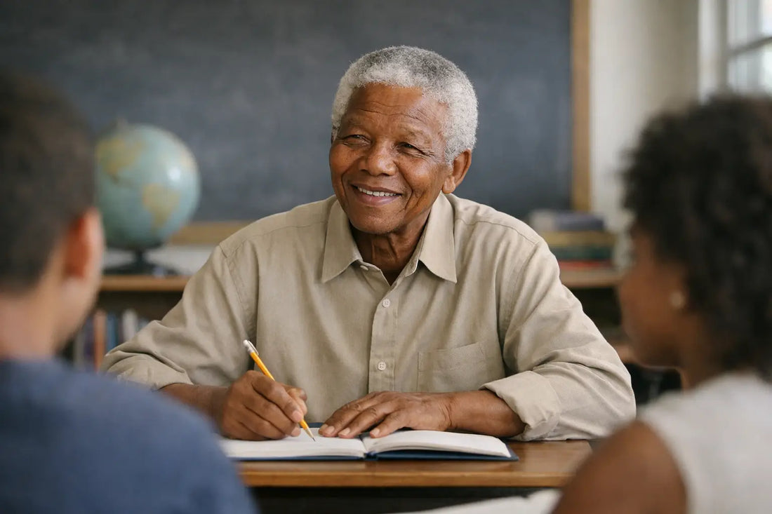 Civil Rights Heroes - Nelson Mandela in Class