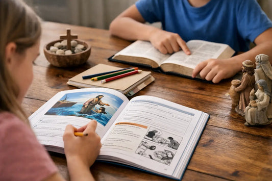Bible Stories Workbook for 5th-6th Grade